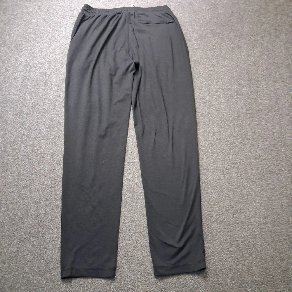 Vuori Mens Ponto Performance Pants Black Stretch Athletic Lounge Training 30x29